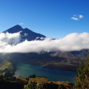 Lombok, Rinjani vulkaan