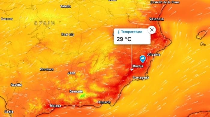 Hispaanias oodatakse täna detsembri temperatuurirekordeid
