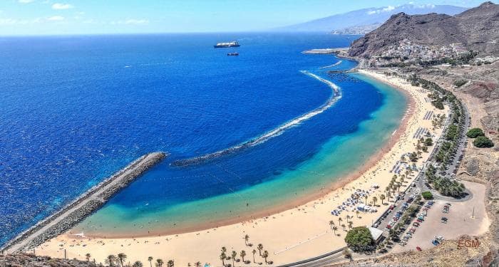 Reisiidee - Playa de Las Teresitas Tenerifel