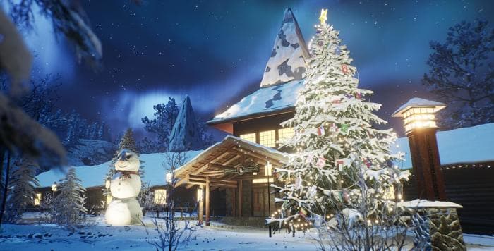 Finnair pakub jõulude ajal virtuaallende Rovaniemisse