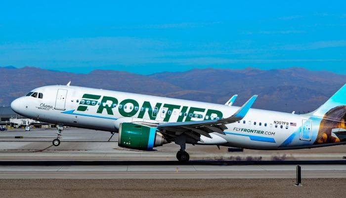 Frontier Airlines kaevati kohtusse käsipagasi mõõtmetega petmise pärast