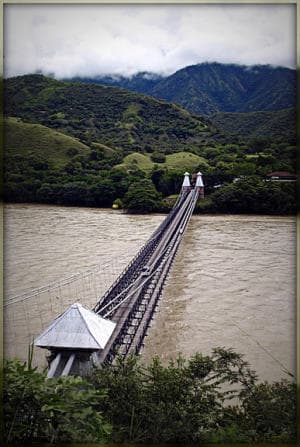 Puente de Occidente, Rio Cauca