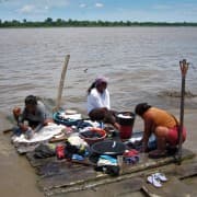 Pesupäev Amazonasel, Leticia