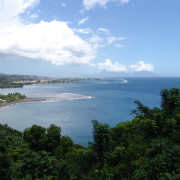 Tahiti rannik Pira'e lähedal