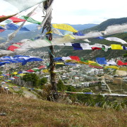 Palvelipud Thimphu kohal