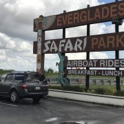 Everglades Safari park, Miami lähistel. Sügis 2016