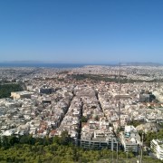 Vaade Ateenale Lykavittos'e mäelt