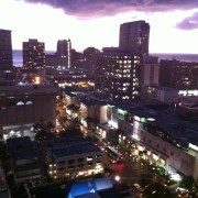Õhtune vaade Waikikile