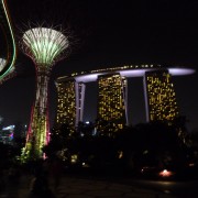 Marina Bay Sands hotell ja Super Tree Garden