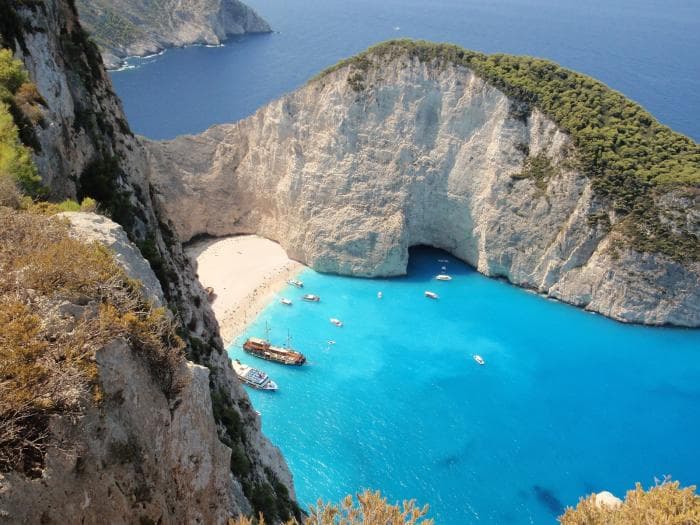 Kreeka plaanib Zakynthose kuulsa Navagio ranna taas avada