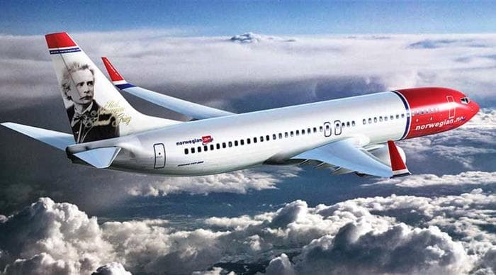 British Airways huvitub Norwegiani ostmisest
