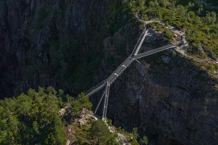 Norras avati vaatesild üle nende kuulsaima joa