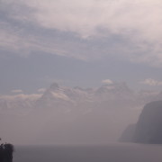 Udu Luzerni järve kohal