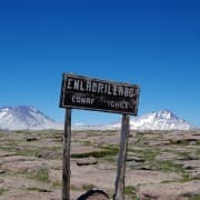 Enladrillado platoo. 
Altos de Lircay rahvuspark. Tšiili