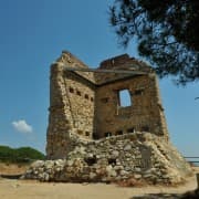 Calella. Signalisatsioonitornid olid osa liinist Valencia-Barcelona-Girona. Kasutati lühikese aja jooksul 18 sajandi keskel.