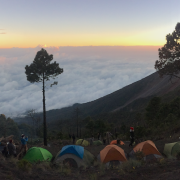 Vaade de Fuego vulkaanile