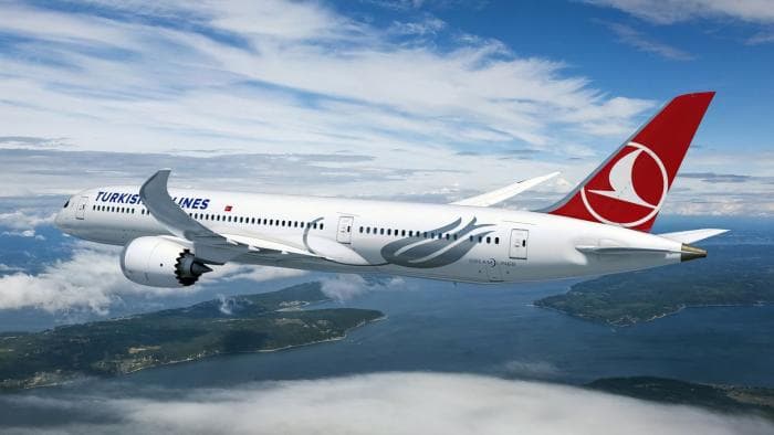 Turkish Airlinesi lendudel Ladina-Ameerikasse nüüd täiendav turvakontroll