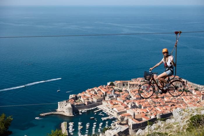 Dubrovniku uus atraktsioon – Sky Bike