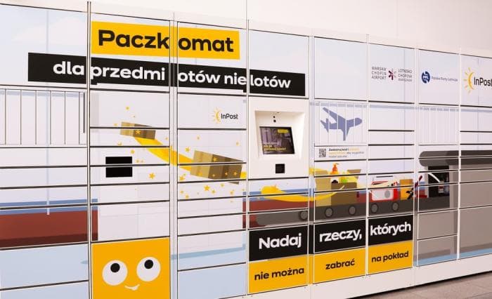 Varssavi lennujaamas saab keelatud esemed postiga koju saata