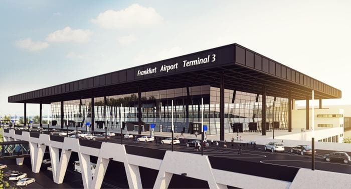 Frankfurti lennujaam saab uue terminali