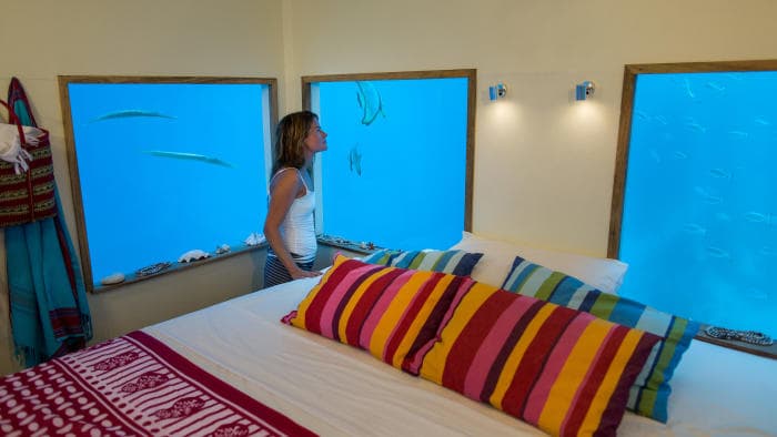 Reisiidee: veealune magamistuba Pemba saarel