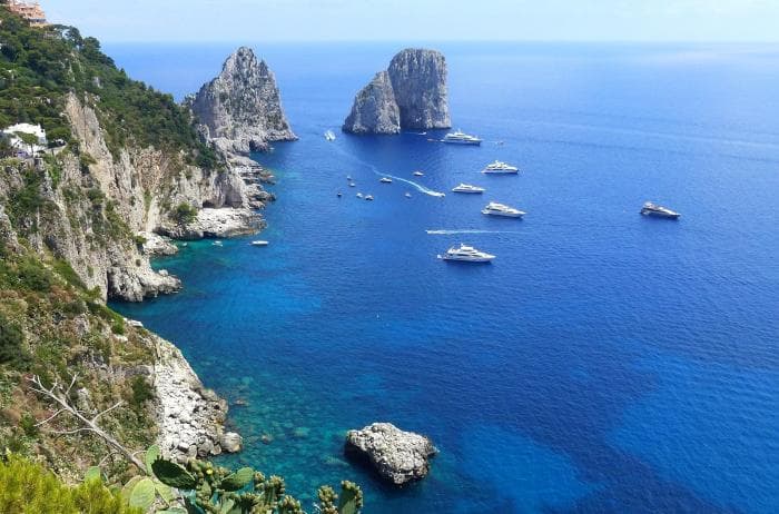 Capri saare külastamine on sel aastal kallim