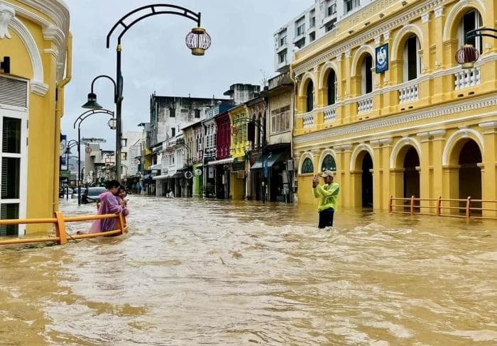 Phuketis on viimase 30 aasta suurimad üleujutused