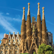 The Basílica de la Sagrada Família also known as the Sagrada Família, is a large unfinished Roman Catholic minor basilica in Barcelona.

Website: http://lasagradafamiliatickets.com/