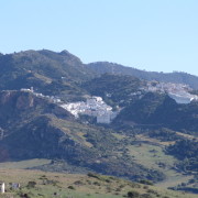 Tüüpiline Andaluusia mägiküla