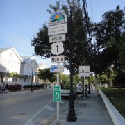 Põhja-Ameerika maanteede algus. Key West, Florida, veebruar 2017. 