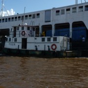 Prison boat, Essequibo, Bartica