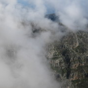 Table Mountain pilvedes