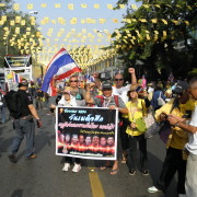 Demonstrandid Bangkokis