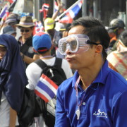 Demonstrant Bangkokis