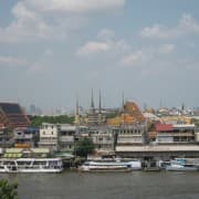 Vaade Bangkokile ja Chao Prayale